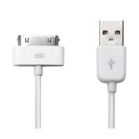 Snowkids ipad/iphone4S/ipod USB充电数据线2米加长版(白色)六芯品质