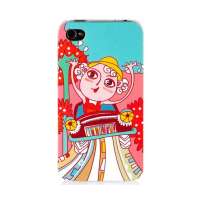 Snowkids iphone4/4S保护壳 我很high 设计师系列