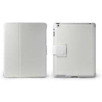 Snowkids 新ipad3/ipad2通用背扣式智能超薄保护套(白色)