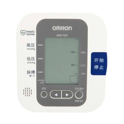 欧姆龙电子血压计HEM-7207