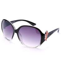 海豚(PORPOISE) PO2227-1 时尚经典太阳眼镜(灰色渐变镜片黑色渐变镜架)