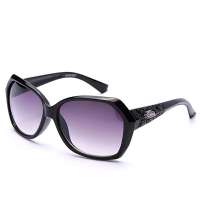 海豚(PORPOISE) PO2230-1 时尚经典太阳眼镜(灰色渐变镜片黑色镜架)