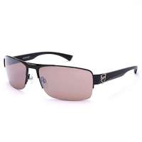 海豚(PORPOISE) PO2255-1 时尚经典太阳眼镜(茶色镜片黑色半框镜架)