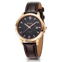 飞亚达经典系列男士黑色机械手表GA8450.PBR