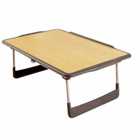 Actto/韩国安尚 床上笔记本电脑桌 折叠桌 AND-07(榉木色)