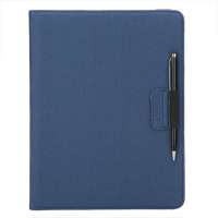 唯可雅牛仔旋转式皮套IPAD2/3蓝色