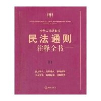 中华人民共和国民法通则注释全书