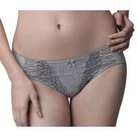 欧迪芬2012春季新款刺绣女士三角裤底裤内裤WA-轻透蓝(L)OB13225