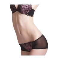 欧迪芬豹纹黑色性感夜用生理裤PC-紫色(L)OB14171