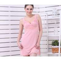 欧迪芬2012新款龙图藤莫代尔吊带裙芭比粉LP09(M)OD10202