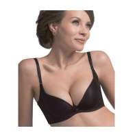 欧迪芬2012年无痕提花3/4罩模杯BK-黑色(C80)OA23206