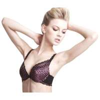 欧迪芬2012新品豹纹印象系列深V聚拢文胸PC-紫色(B70)OA23172