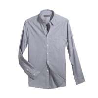 佐丹奴男装修身可卷袖细纹衬衫01042021(普兰细条纹/大码)