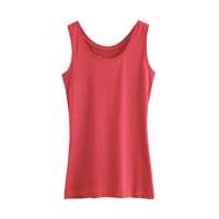 佐丹奴女装虹色背心01330020(热情珊瑚红色/中码)