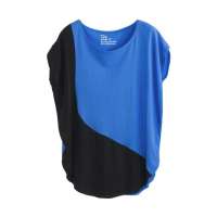 佐丹奴女装魅彩波普时装T恤01322100(马利布蓝色/加加小码)