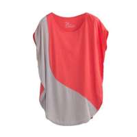 佐丹奴女装魅彩波普时装T恤01322100(热情珊瑚红色/加加小码)