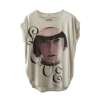 佐丹奴女装印花Big Tee01391065(深花灰色/大码)