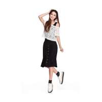 佐丹奴女装舒适悠然连衣裙01162025(经典黑色/加加小码)