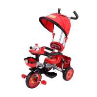 小虎子三轮车功夫熊猫系列红黑色