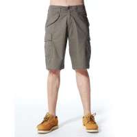 唐狮男装休闲中裤91121209200380732(砂色32)