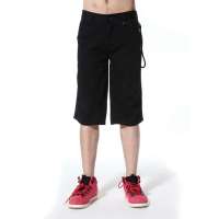 唐狮男装休闲中裤11121209200290130(黑色30)