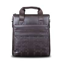 VIDENGPOLO威登保罗男士时尚休闲单肩包50101深棕色