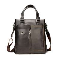 VIDENGPOLO威登保罗商务牛皮单肩包9003深棕色