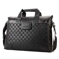 VIDENGPOLO威登保罗商务电脑公文包a010-5黑色