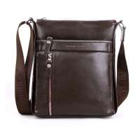 VIDENGPOLO威登保罗商务休闲单肩斜挎包2013-2深棕色