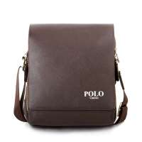 VIDENGPOLO威登保罗英伦休闲斜挎包6011深棕色