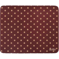 安尚(actto)点点星鼠标垫 MSP-32褐色