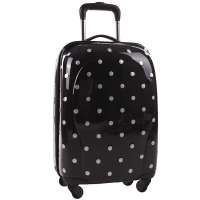花花王子拉杆箱PC0812100-20黑底银点