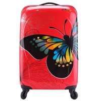 花花王子拉杆箱PC0812107-24大红色