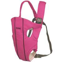 抱抱熊婴儿背带A01玫红色