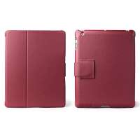 Snowkids新ipad3/ipad2背扣式智能超薄保护套(红色)