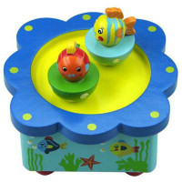 New Classic Toys荷兰新经典音乐盒-画鱼NT8202