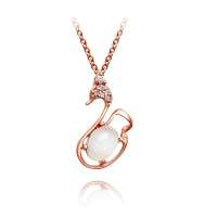 OL珠宝925银镶月光石吊坠 A1085721