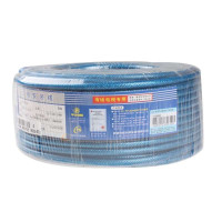 秋叶原家装64+96网4层屏蔽电视闭路线 蓝色Q2103(100米)