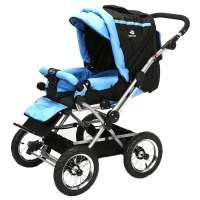 晨辉婴宝/CHBABY豪华双向跑车A703B豪华蓝黑
