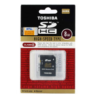东芝(TOSHIBA)8G(CLASS4)SDHC高速存储卡