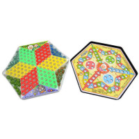 秉信乐比比喜羊羊经典二用跳棋604S