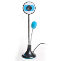 极速 电脑摄像头 B20 蓝银相间