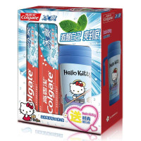 高露洁冰爽薄荷180g两只装送Angry birds限量版陶瓷杯