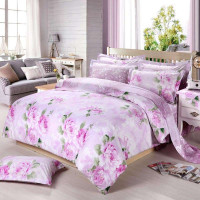 博洋家纺印花床单四件套-春色撩人1.5米床