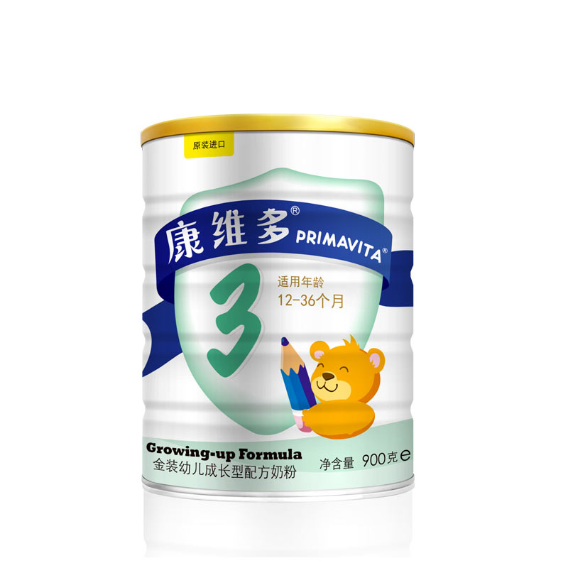 康维多(Primavita)金装幼儿配方奶粉3段900g高清大图