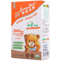 乐佳拉米小熊DHA藻油软糖(香橙味)128克(64粒*2克)/盒
