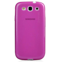 卡登仕超薄防滑套三星I9300(透粉)