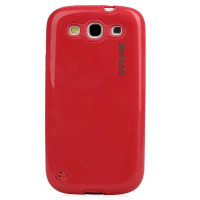 卡登仕经典玲珑胶套三星I9300(红色)