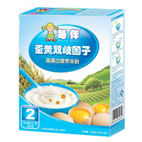 每伴蛋黄双歧因子营养米粉(二段)225g