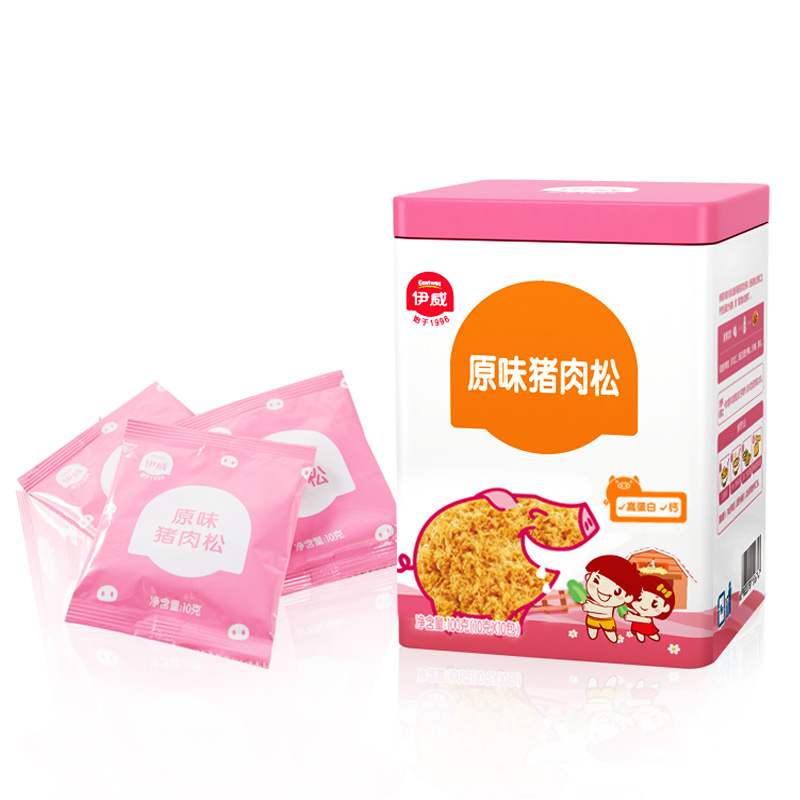 伊威( Eastwes)原味猪肉松100g 营养肉松